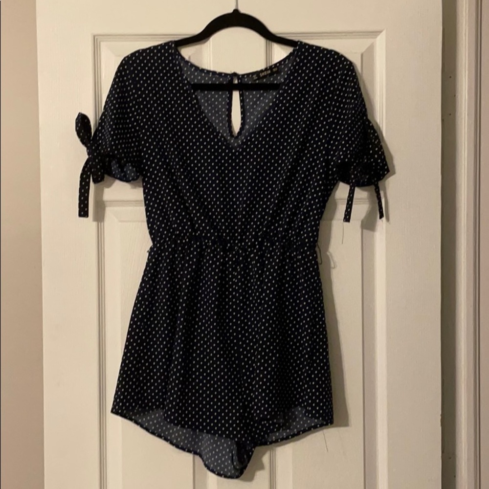 Shein polka dot romper
